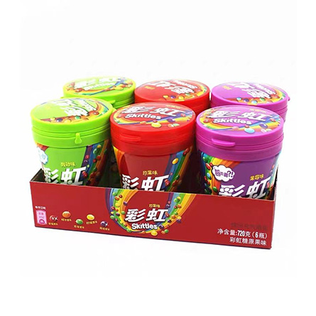 Skittles Hard Candy Cans 120g