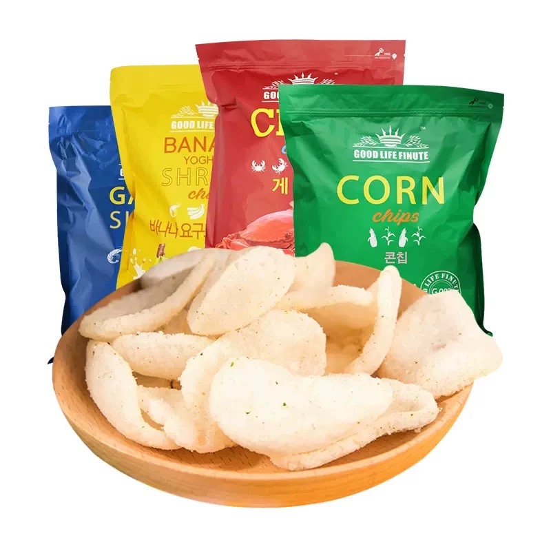 Korea-FINUTECrab Flavor Shrimp Chips 240g