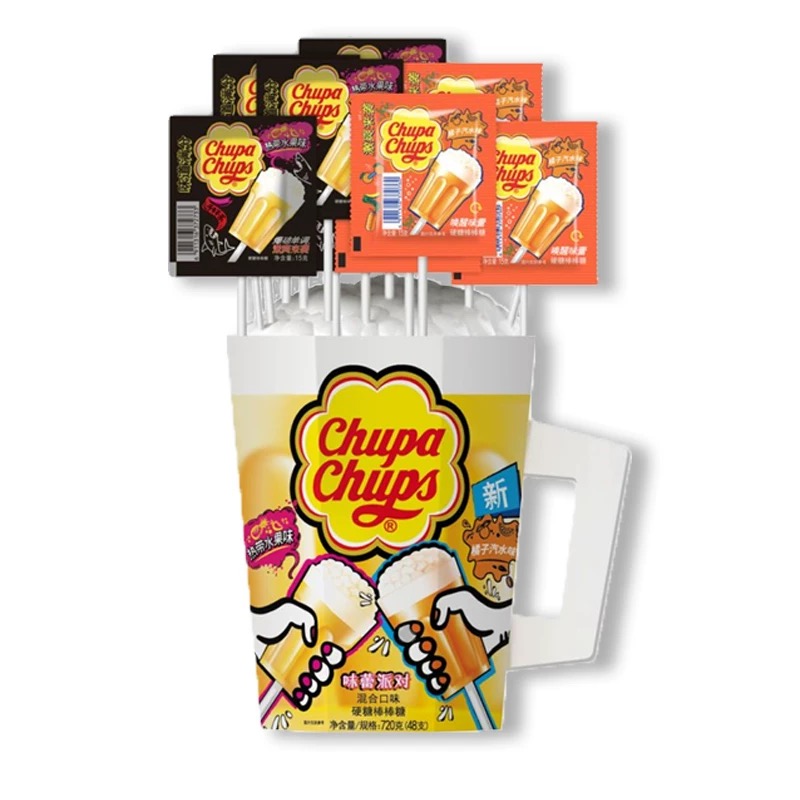 Chupa Chups Tropical Fruit Lollipop 720g