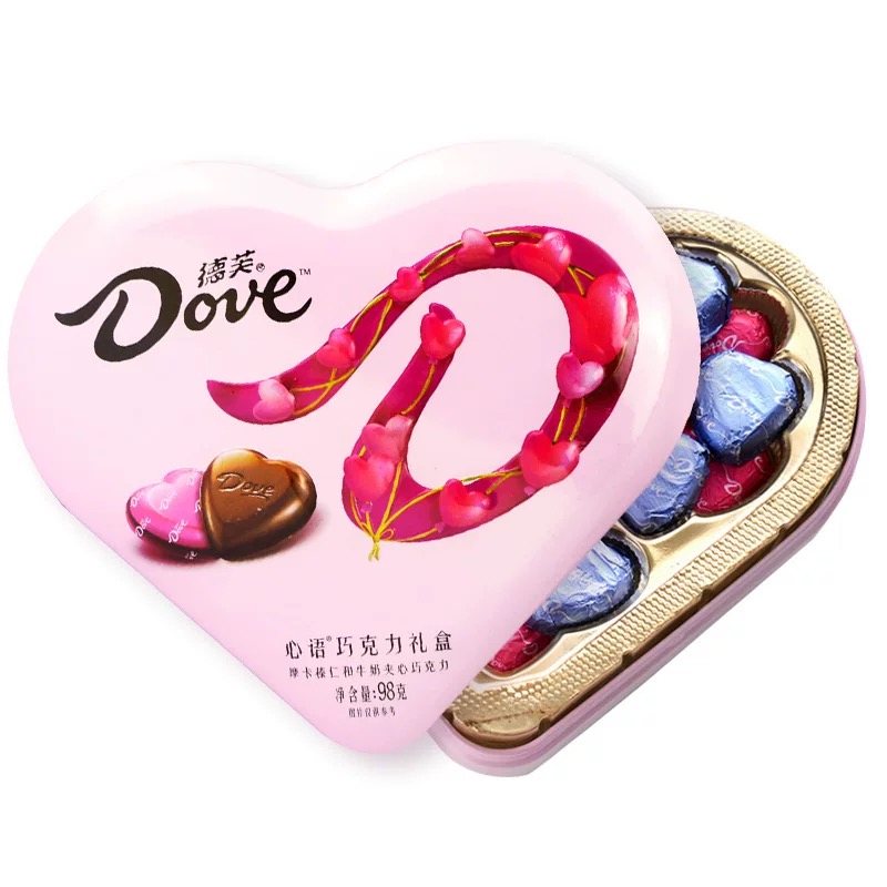 Dove Heart Gift Box 98g