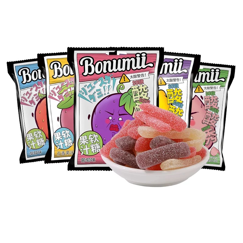 Bonumi Sour Sour Juice-Gummy 80g