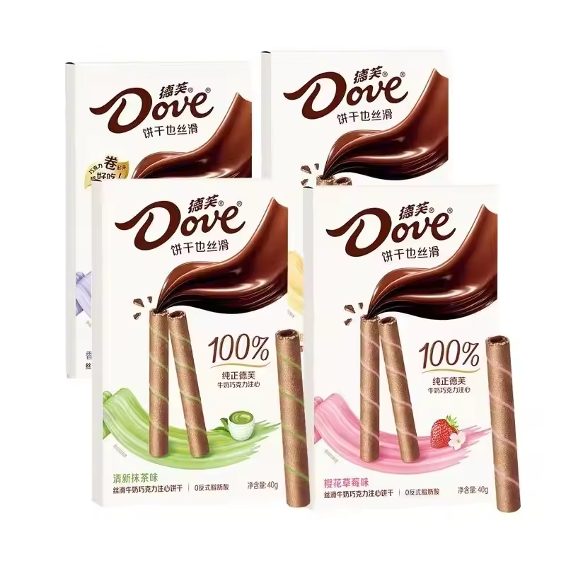 Dove Crispy Rolls 40g