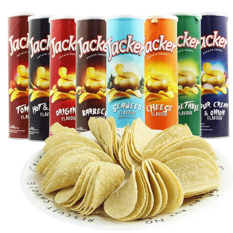 Malaysian Jack Potato Chips 160g