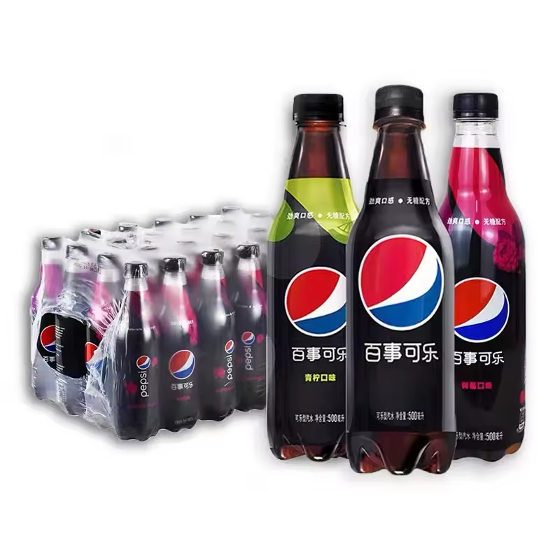 New 0 sugar pepsi drinks bottle